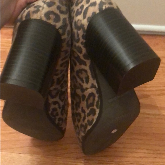 Marroqui Sanchez Leopard print Block Heels - Picture 5 of 8